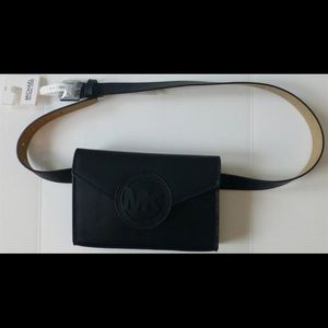 Michael Kors black bag belt size S/M